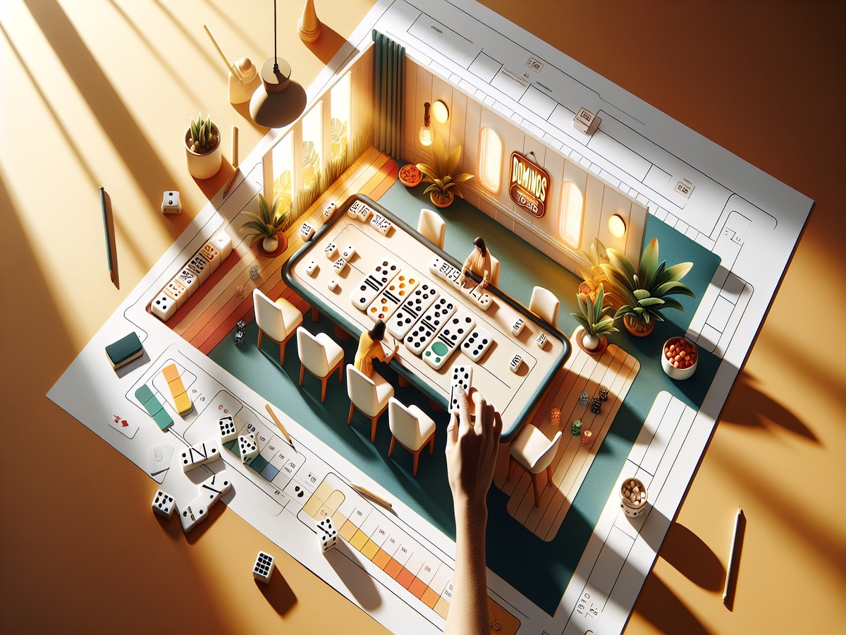 Dominos Game at Las Vegas Casino - Compete for Prizes!